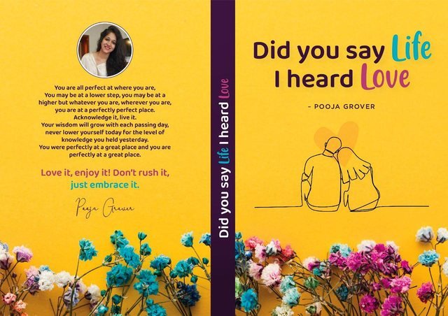 Did You Say Life, I Heard Love — cover photograph 3